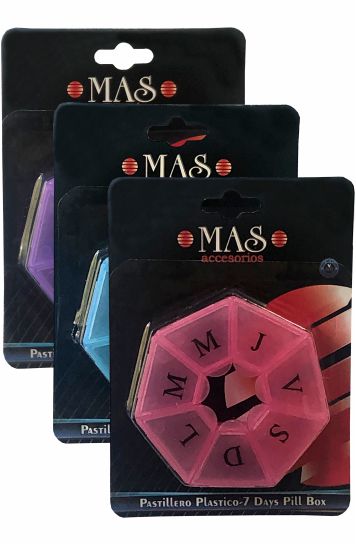 Pastillero Heptagonal