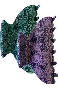 Broche Grande Estampado
